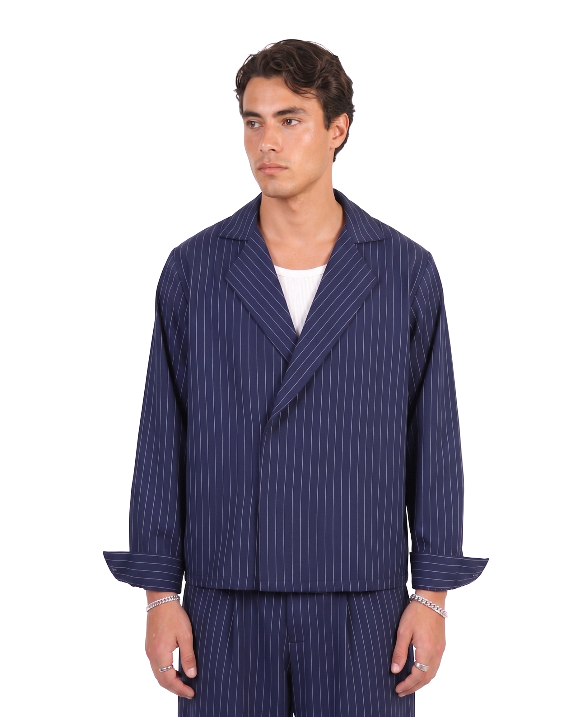 Navy Stripes Shirt