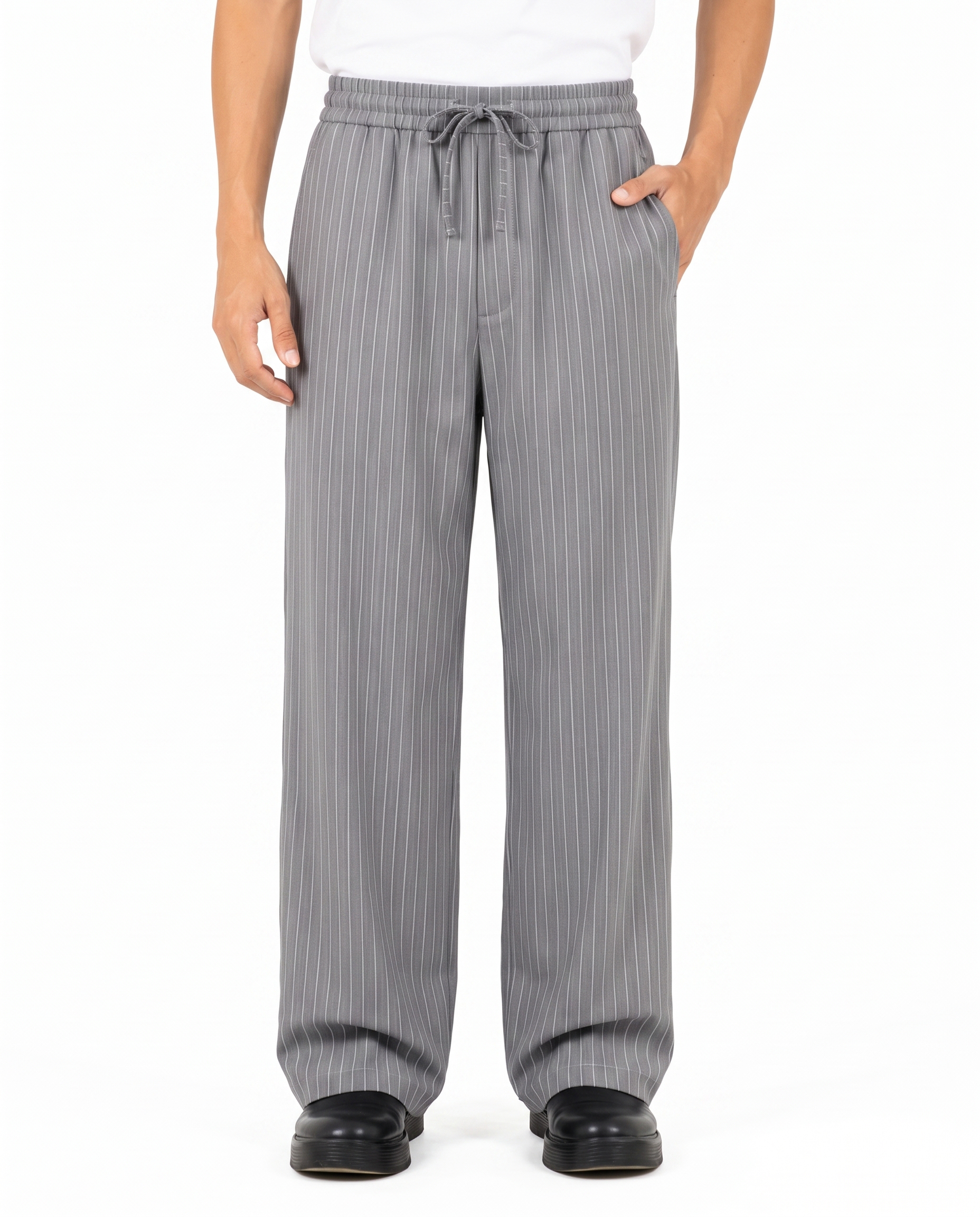Stripes Pant (Light Grey)