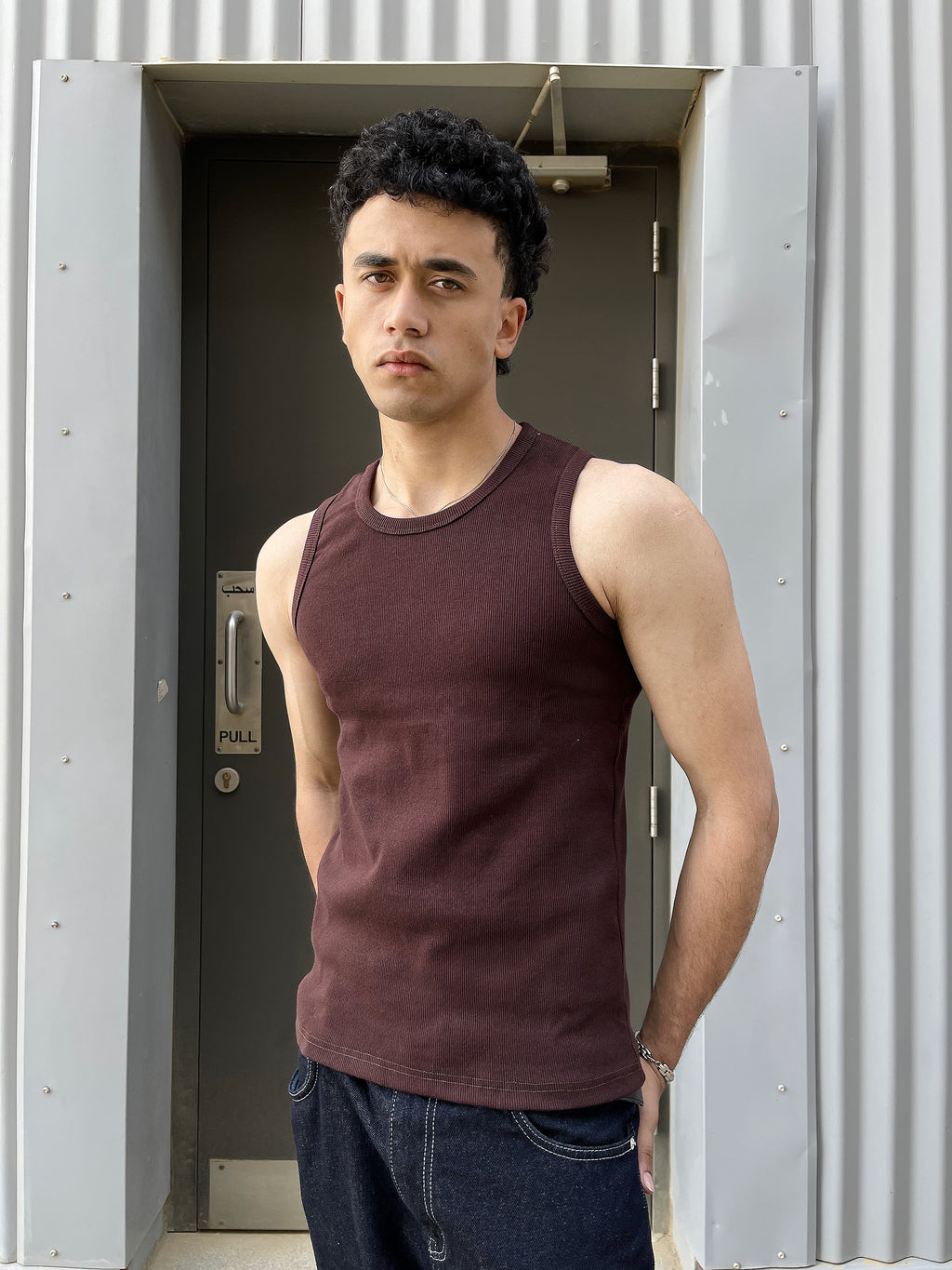 Tank Top Brown