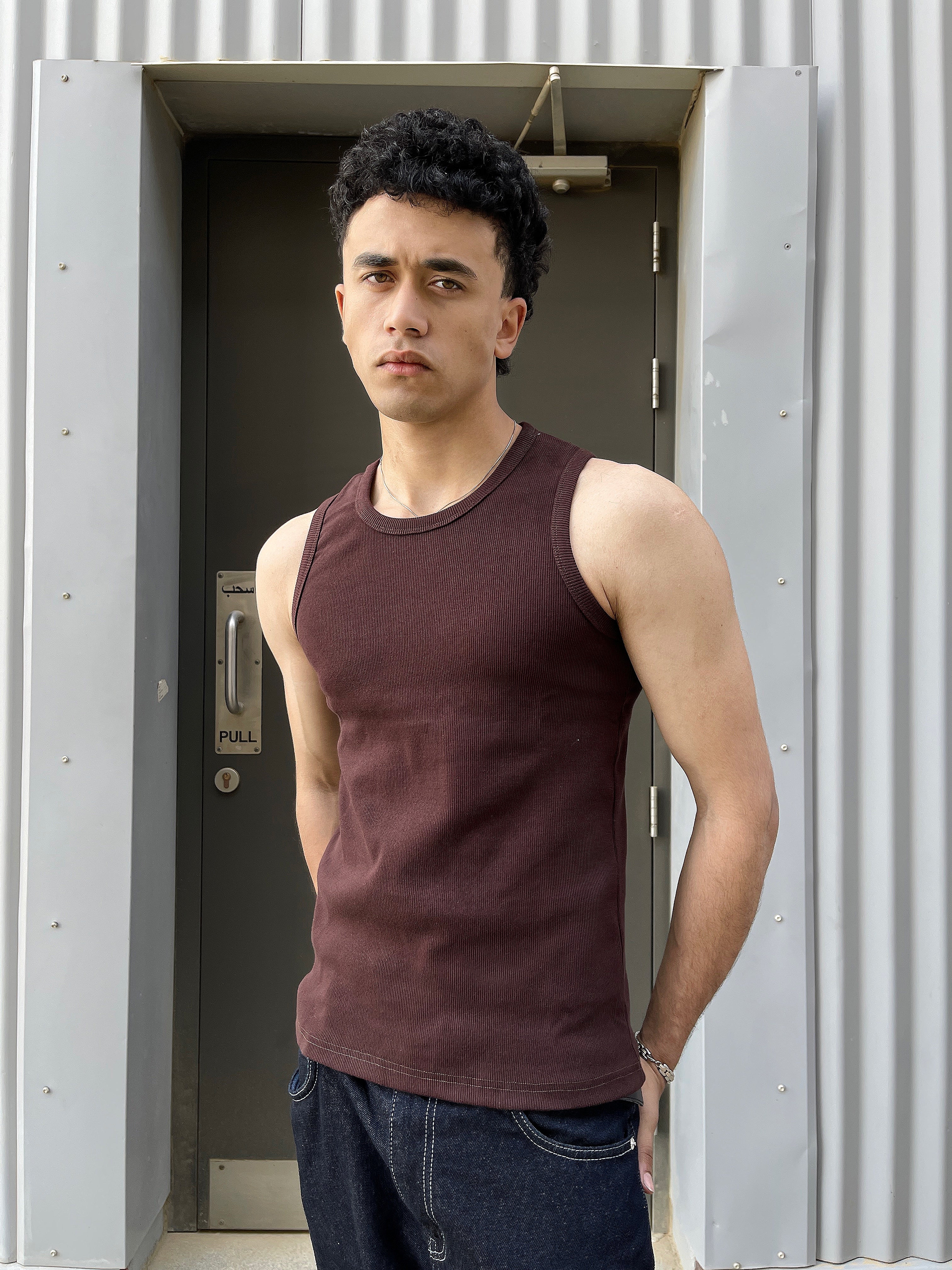 Tank Top Brown