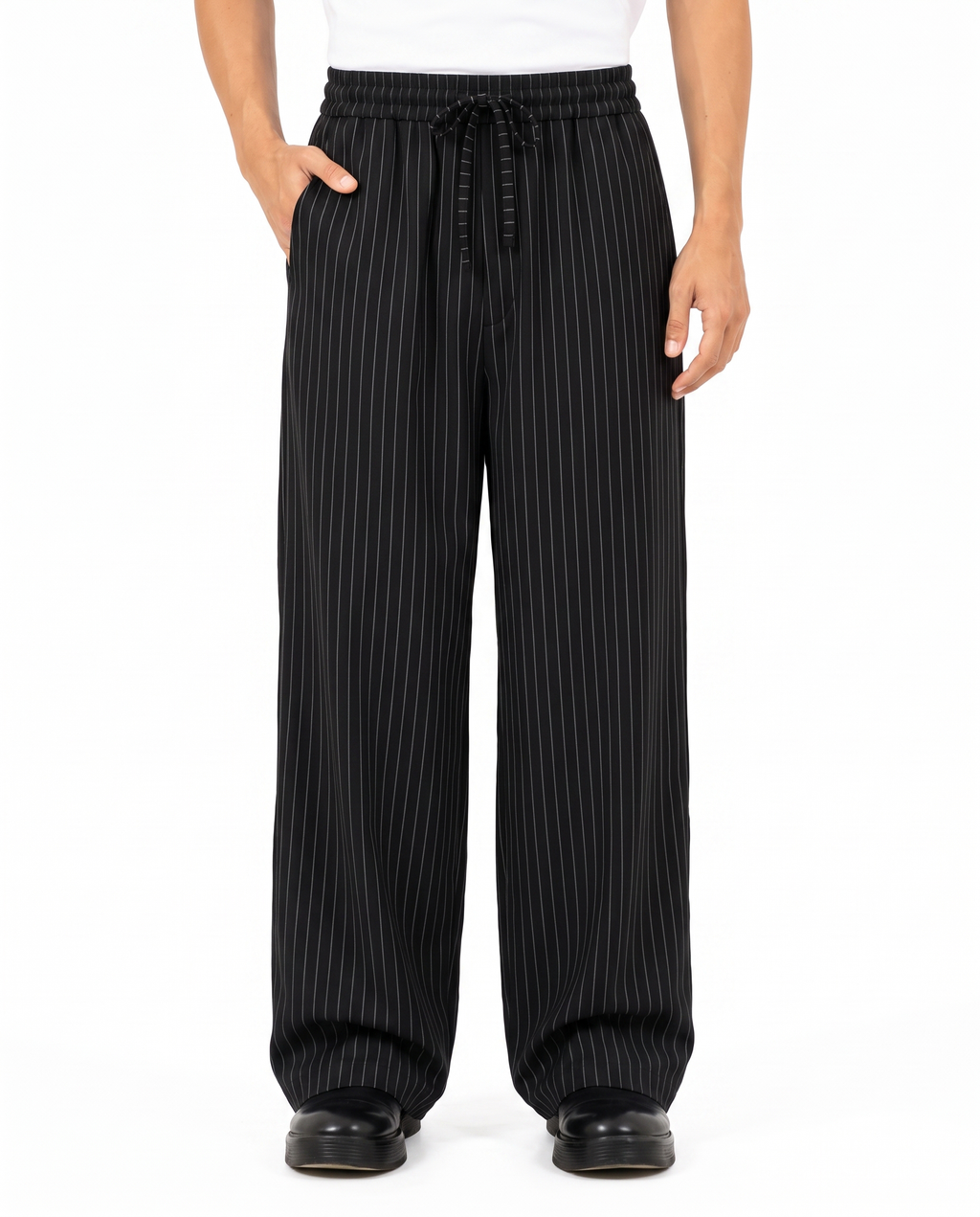 stripes Pant (Black)
