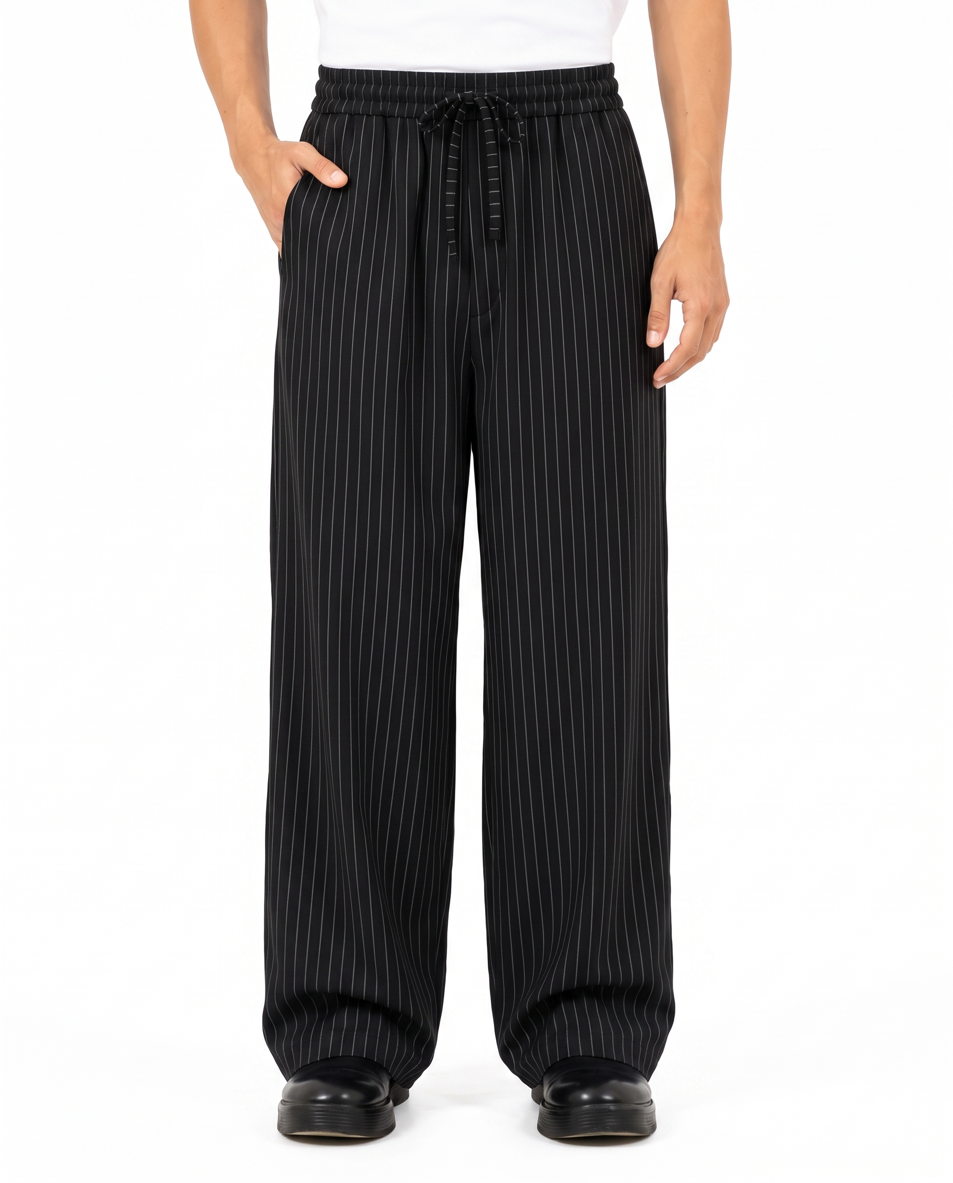 stripes Pant (Black)