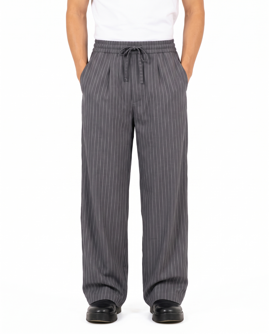 Stripes Pant (Dark Grey)