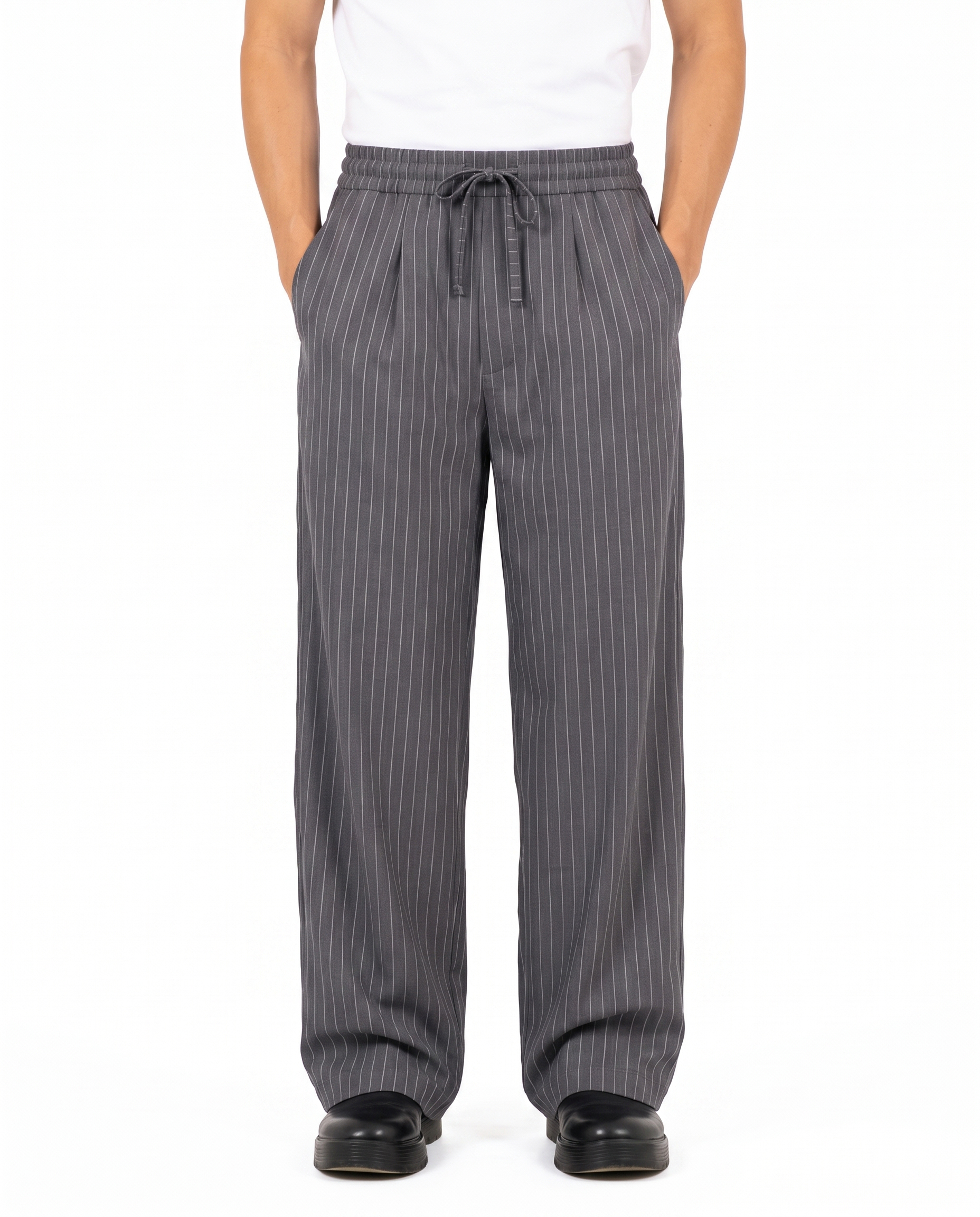 Stripes Pant (Dark Grey)